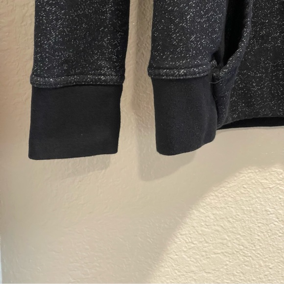 H&M Black High Neck Pullover Sweatshrit Mens Size M - Picture 3 of 6